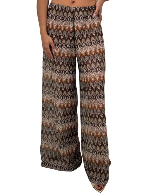 Pantalone Tensione In Metallizzato