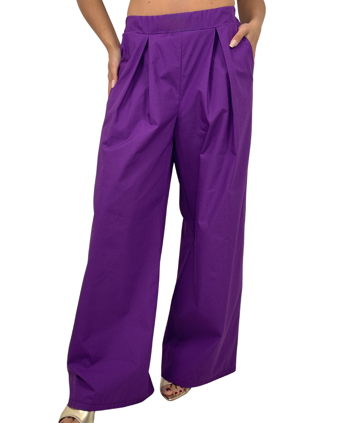Pantalone Viola Tensione In