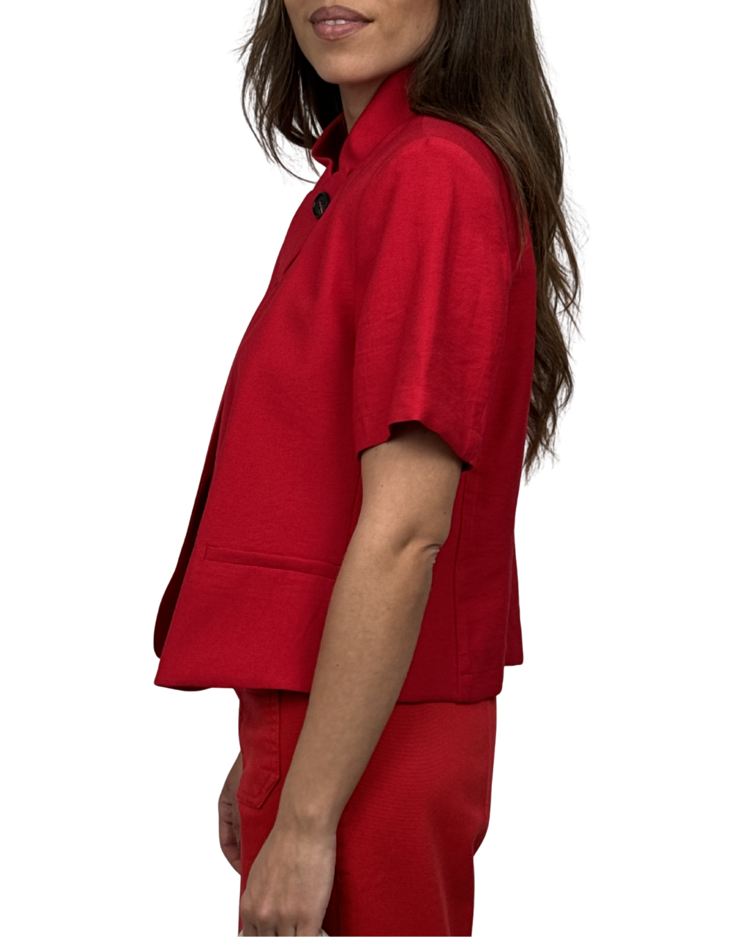Giacca Mezza Manica Rosso Haveone