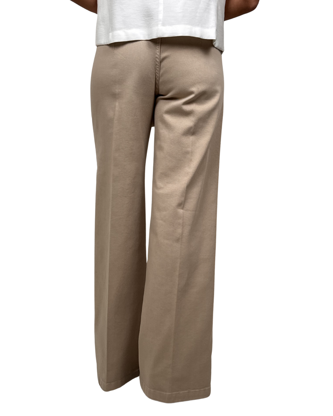 Pantalone Tasche Beige