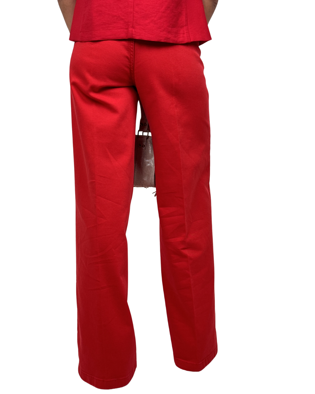 Pantalone Tasche Rosso