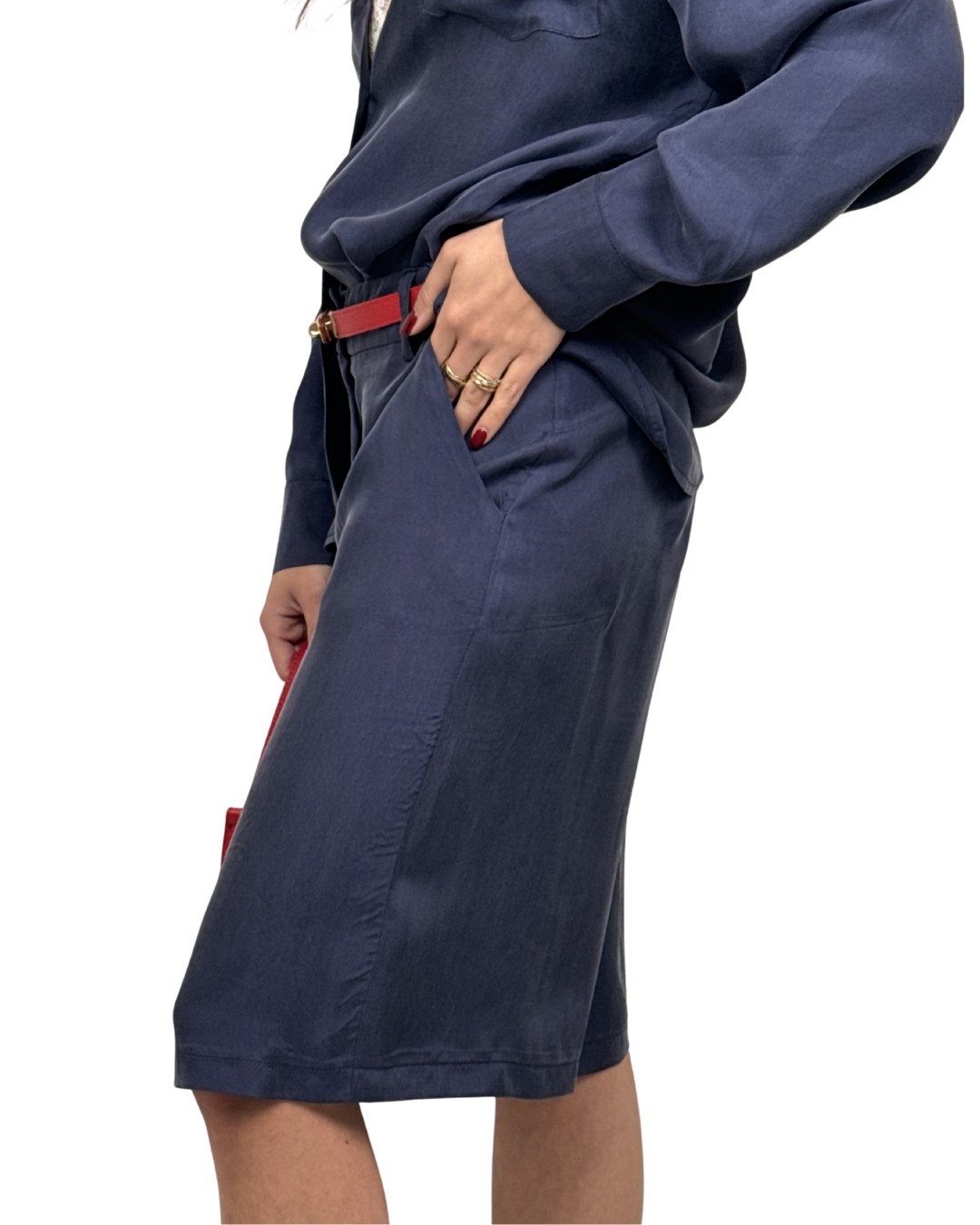 Camicia Blu Tensione In