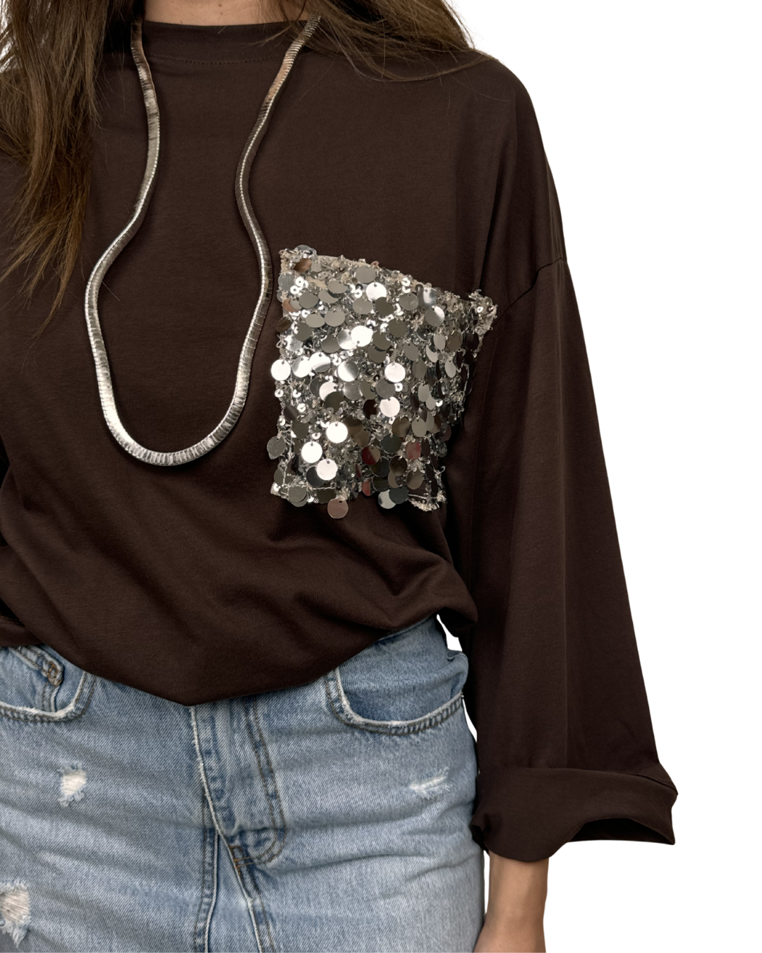 Maglia Marrone
